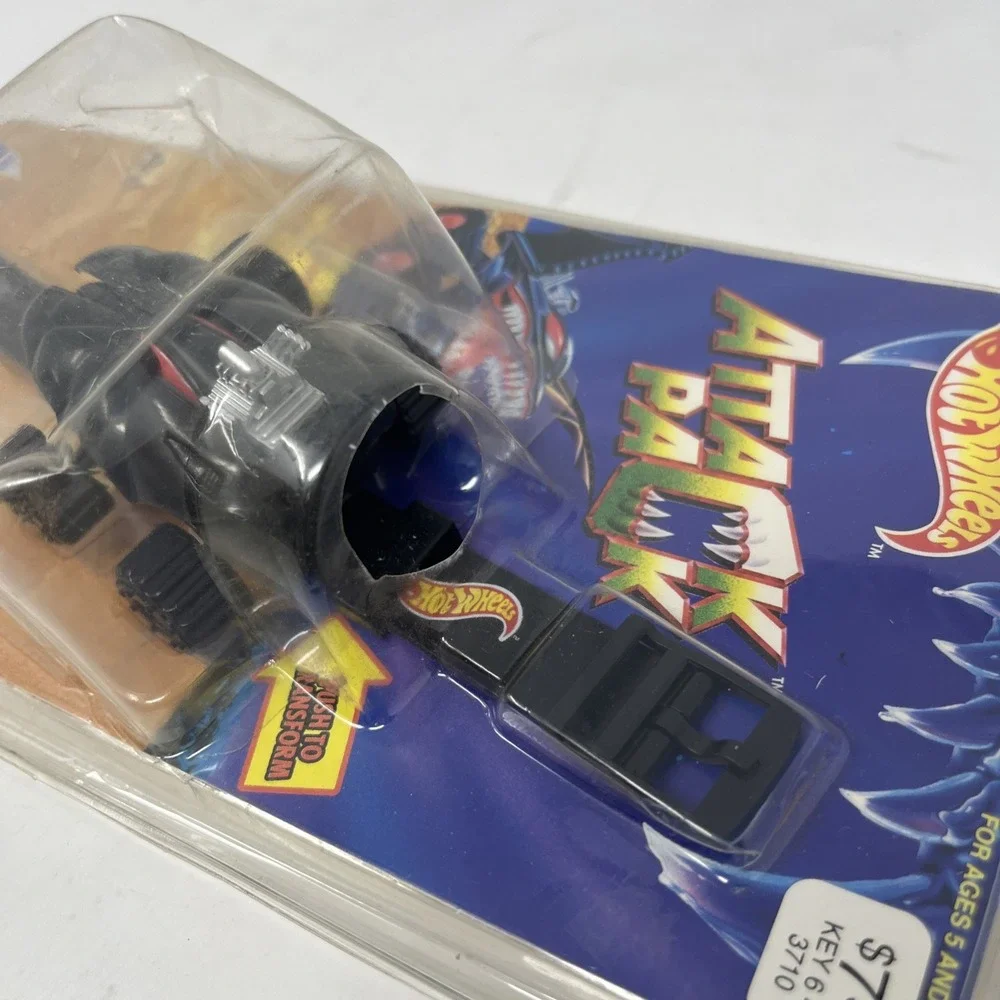 Vintage Hot Wheels Digital Detachable Wrist Watch Attack Pack Dark Claw NEW